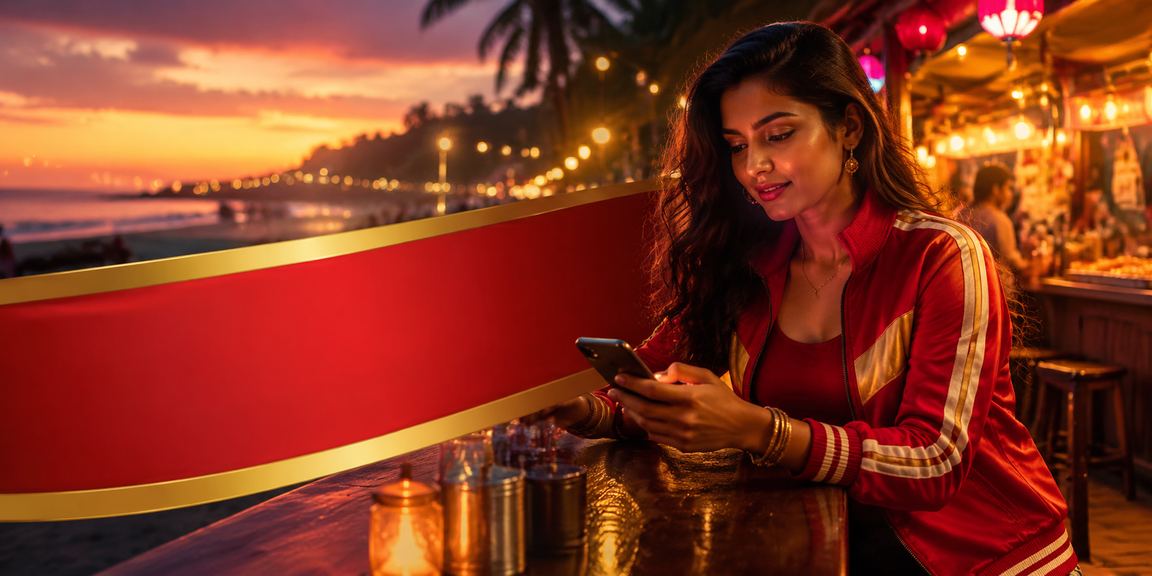 Beach cricket fans enjoying live betting on be06 in Goa