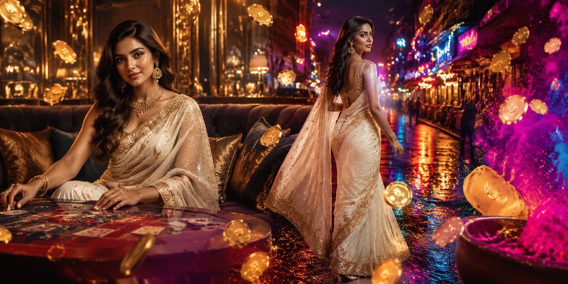 Players enjoying rummy card game in Mumbai with traditional attire