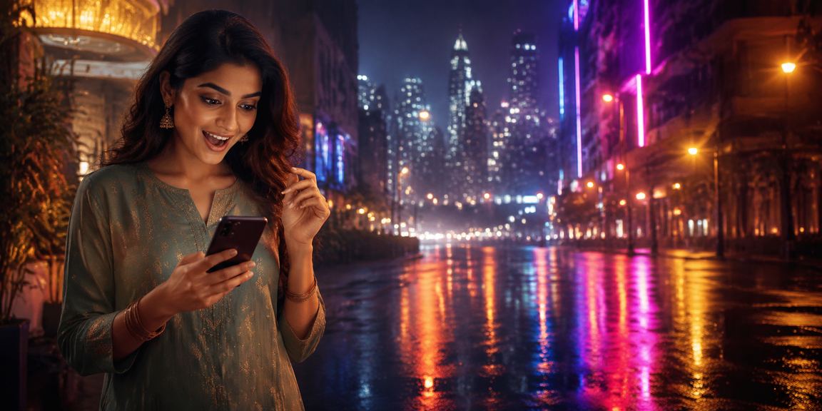 Mobile user enjoying cricket betting on be06 platform in Mumbai